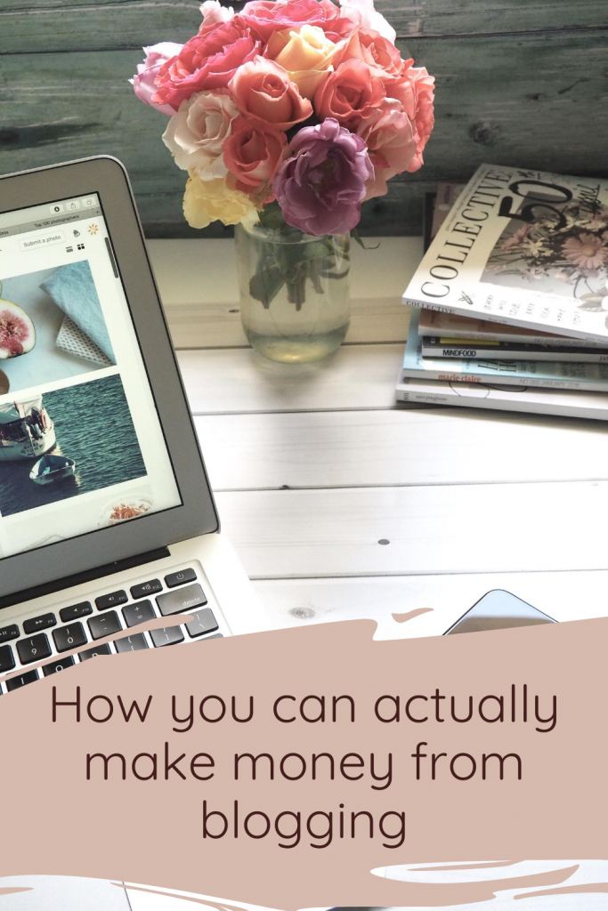 How you can actually make money from blogging