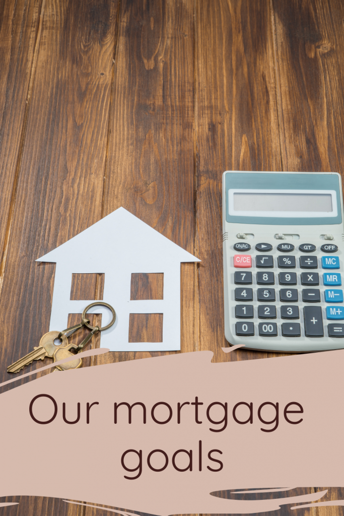 Our mortgage goals