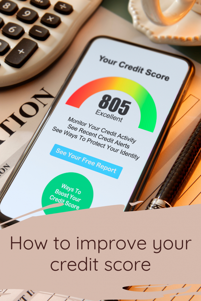 How to improve your credit score