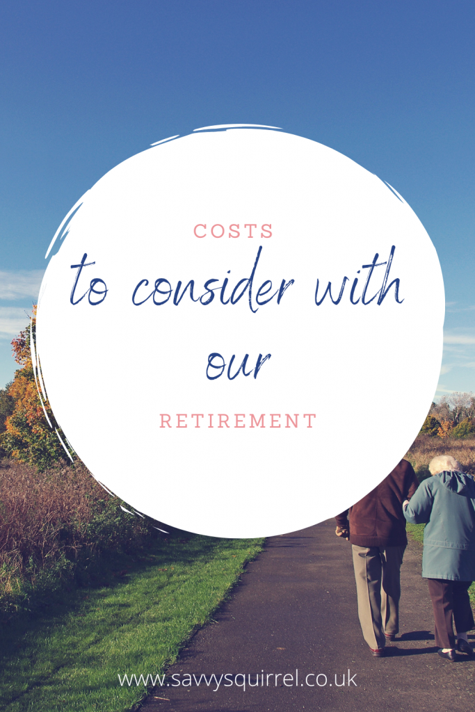 Costs to consider with our retirement