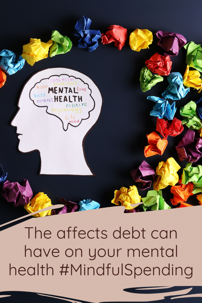 The affects debt can have on your mental health #MindfulSpending