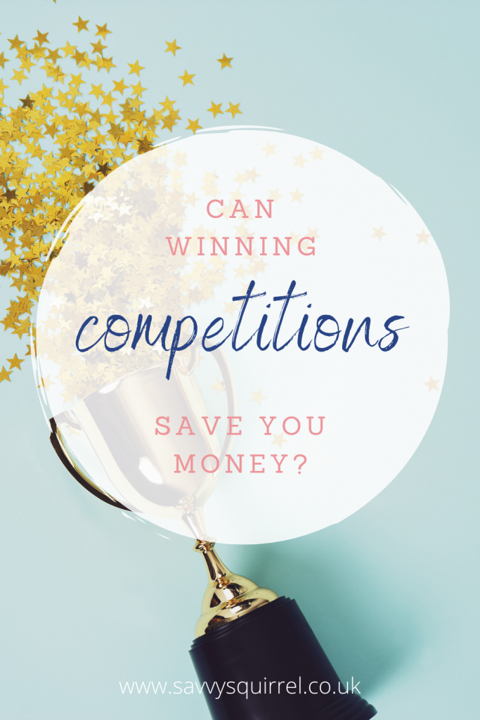 Can winning competitions save you money?