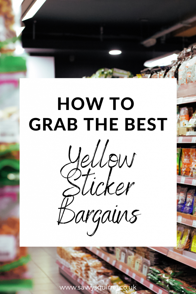 How To Grab The Best Yellow Sticker Bargains